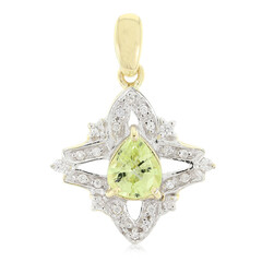 Chrysoberyll-Goldanhänger