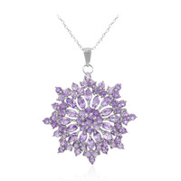 Amethyst-Silberhalskette