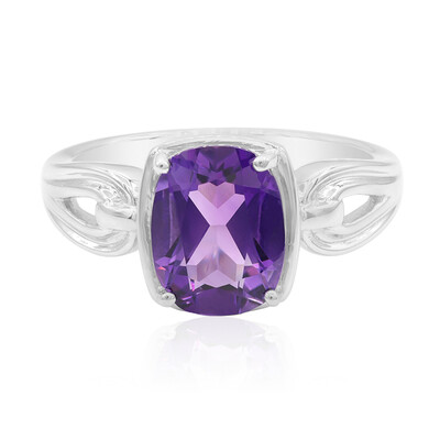 Bolivianischer Amethyst-Silberring