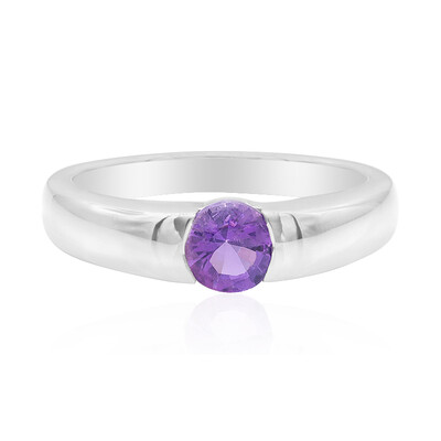 Bolivianischer Amethyst-Silberring