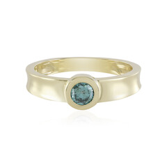 Blauer I3 Brillant-Goldring