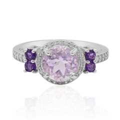 Bolivianischer Amethyst-Silberring