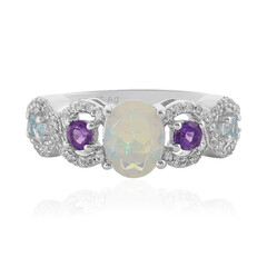 Welo-Opal-Silberring