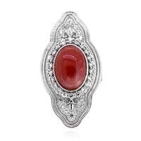 Rhodochrosit-Silberring (Dallas Prince Designs)