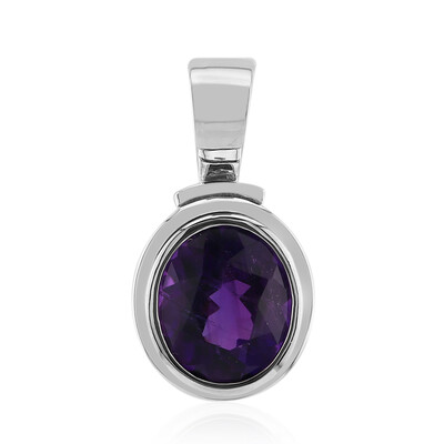 Sambia-Amethyst-Silberanhänger (Pallanova)