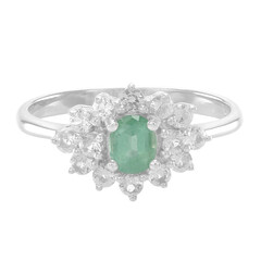 Mint-Kyanit-Silberring