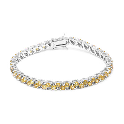 Citrin-Silberarmband