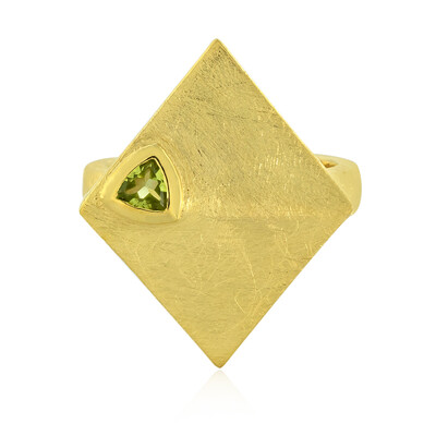 Peridot-Silberring (MONOSONO COLLECTION)