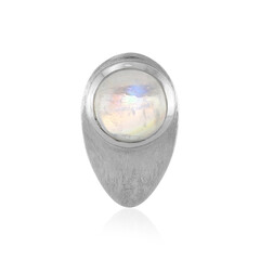 AAA-Regenbogen-Mondstein-Silberanhänger