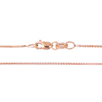 375er Roségold-Zopfkette - 50 cm - 1,33 g