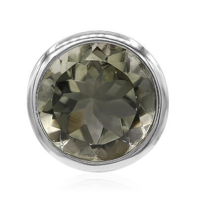 Grüner Amethyst-Silberanhänger (MONOSONO COLLECTION)