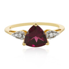 Royaler Purpur-Granat-Goldring (Odyssey by Hannah)