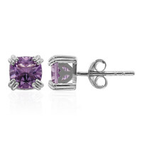 Amethyst-Silberohrringe