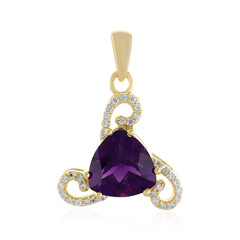 Sibirischer Amethyst-Silberanhänger