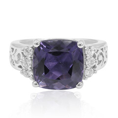 Blaubeer-Quarz-Goldring