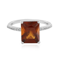Hessonit-Granat-Goldring