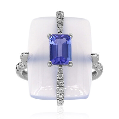 AAA-Tansanit-Goldring (CIRARI)