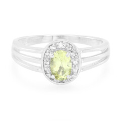 Brasilianischer Chrysoberyll-Silberring