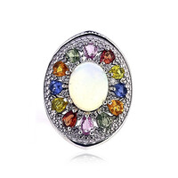 Welo-Opal-Silberring