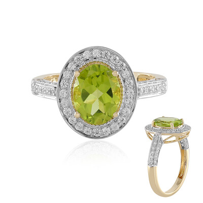 Peridot-Goldring