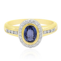 Ceylon-Saphir-Goldring