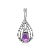 Sibirischer Amethyst-Silberanhänger