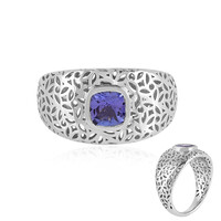 AAA-Tansanit-Goldring (Ornaments by de Melo)