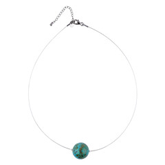 Blauer Opal-Collier