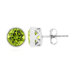 Jilin-Peridot-Silberohrringe