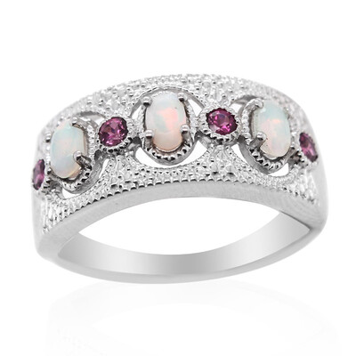 Welo-Opal-Silberring