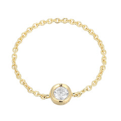 I3 (I) Diamant-Silberring