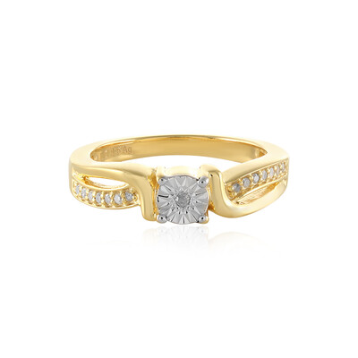 I3 (H) Diamant-Silberring