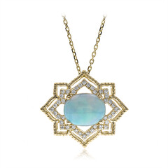 AAA-Welo-Opal-Goldhalskette (CIRARI)