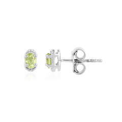 Peridot-Silberohrringe