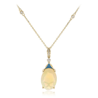 AAA-Welo-Opal-Goldhalskette (CIRARI)