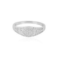 I2 (I) Diamant-Silberring