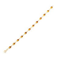 Baltischer Bernstein-Silberarmband