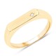 I3 (J) Brillant-Silberring