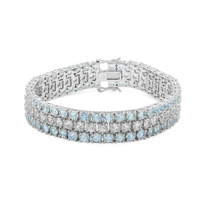 Topas-Silberarmband