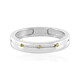 Gelber I2 Diamant-Silberring
