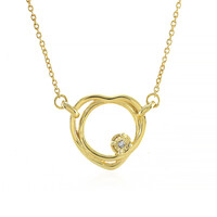 I4 (J) Diamant-Silbercollier