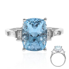 AAA-Brasilianischer Aquamarin-Goldring (CIRARI)