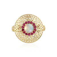 Welo-Opal-Goldring (Ornaments by de Melo)
