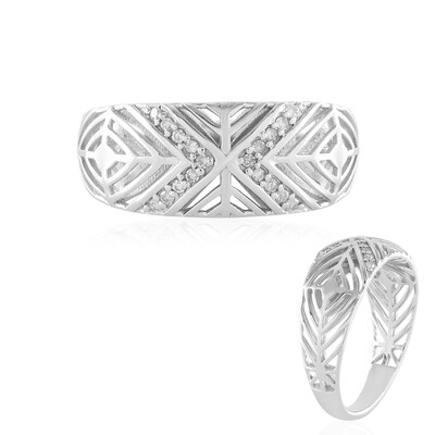 I2 (I) Diamant-Goldring (Ornaments by de Melo)