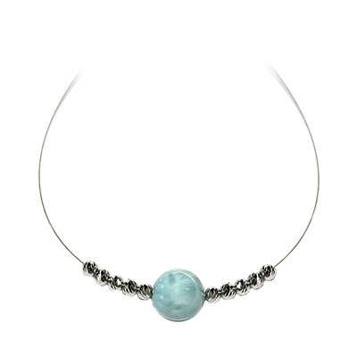 Larimar-Halskette