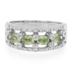 Paraiba-Turmalin-Silberring