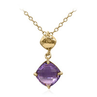 Amethyst-Silberhalskette