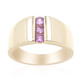 Purpurfarbener Ceylon-Saphir-Goldring