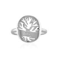 I4 (J) Diamant-Silberring