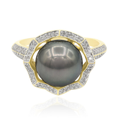 Tahitiperlen-Goldring (TPC)